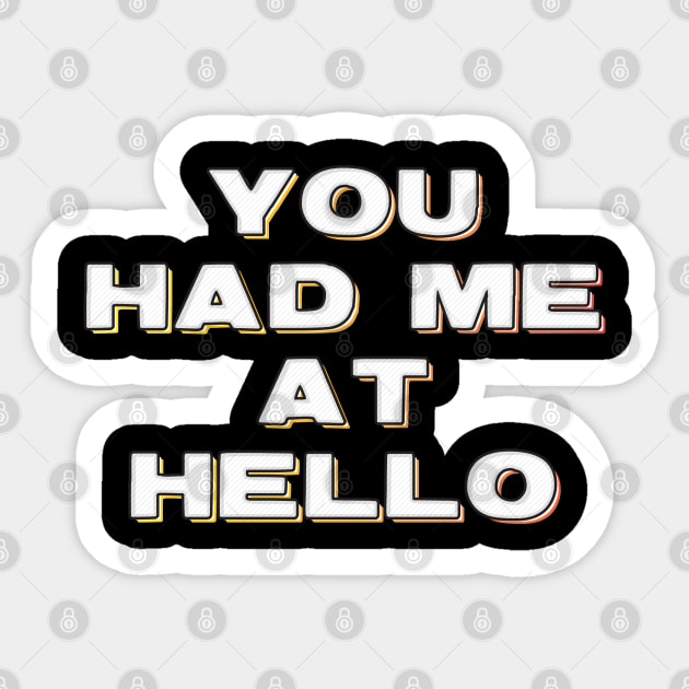 Famous MOVIE Quote 04 / Guess The Film Title / Only for true Cinephiles Sticker by Naumovski